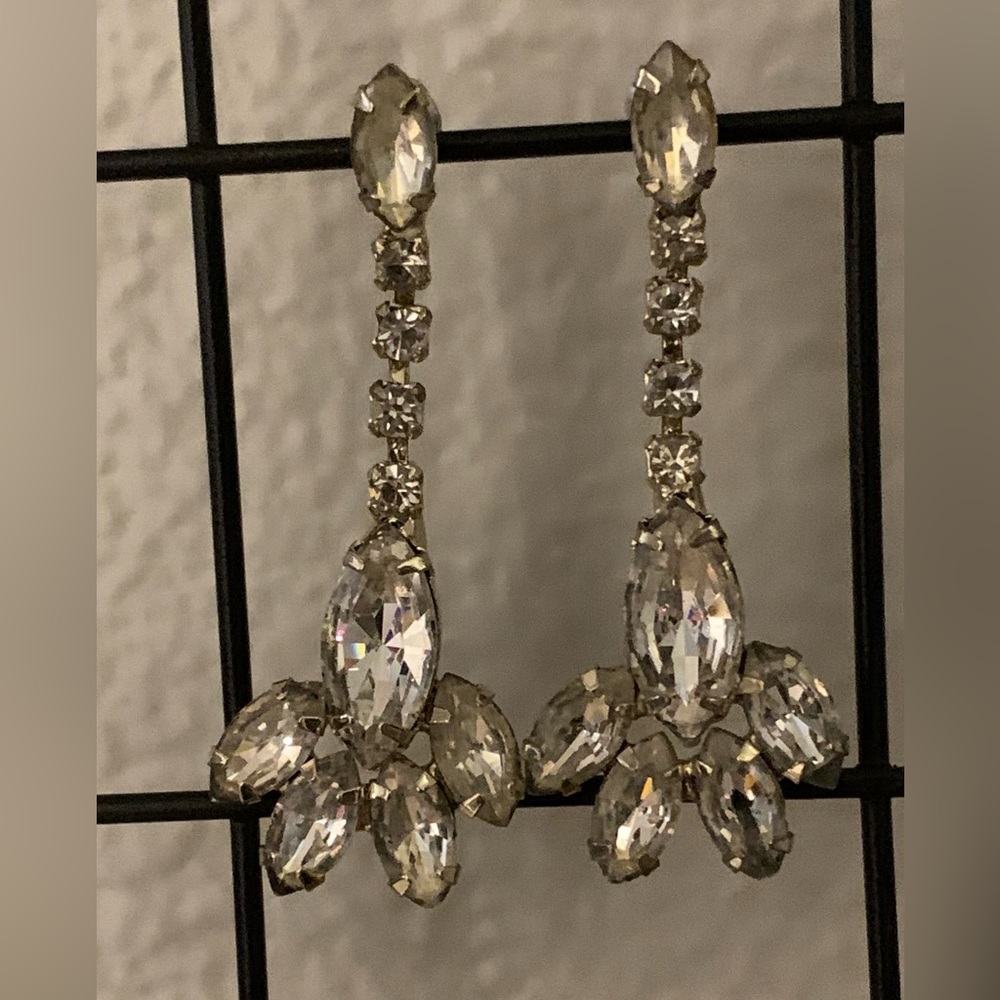 Vintage Rhinestone Post